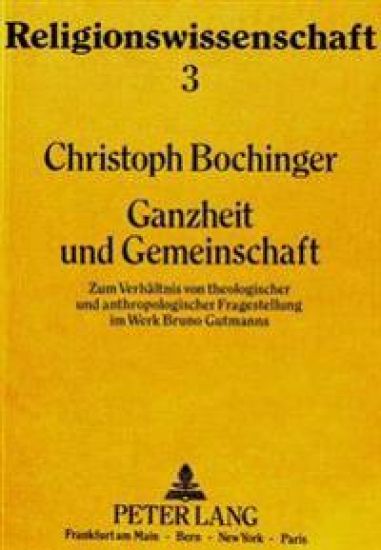 Ganzheit Und Gemeinschaft