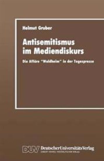 Antisemitismus im Mediendiskurs