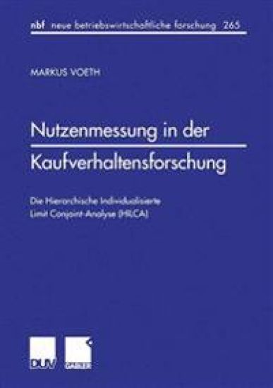 Nutzenmessung in der Kaufverhaltensforschung