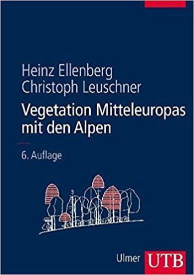 Vegetation Mitteleuropas mit den Alpen