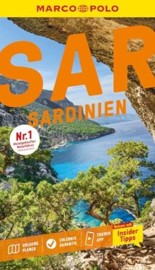 MARCO POLO Reiseführer Sardinien – Timo Lutz, kirjan kansikuva
