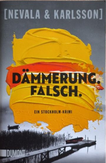 Dämmerung. Falsch. – Tiina Nevala, kirjan kansikuva