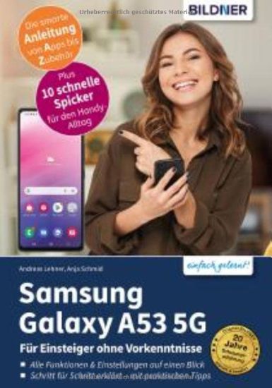 Samsung Galaxy A53 5G - Für Einsteiger ohne Vorkenntnisse