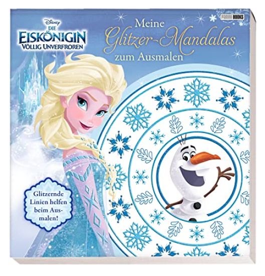 Disney Die Eiskönigin: Meine Glitzer-Mandalas zum Ausmalen