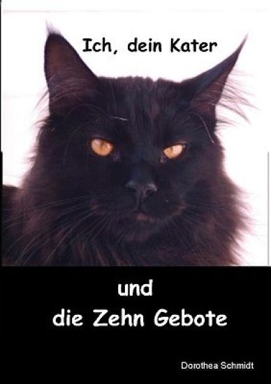 Ich, dein Kater und die zehn Gebote – Dorothea Schmidt, kirjan kansikuva