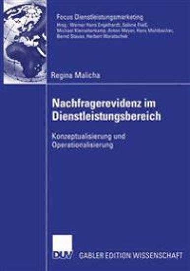 Nachfragerevidenz im Dienstleistungsbereich