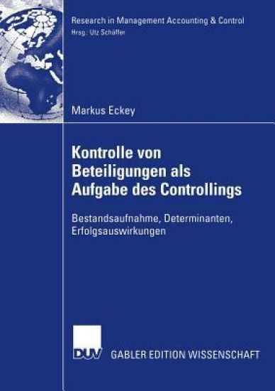 Kontrolle von Beteiligungen als Aufgabe des Controllings