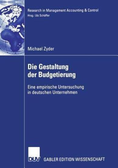 Die Gestaltung der Budgetierung