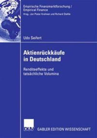Aktienrückkäufe in Deutschland