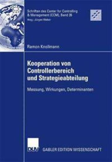 Kooperation von Controllerbereich und Strategieabteilung