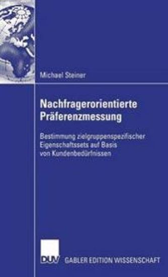 Nachfragerorientierte Präferenzmessung