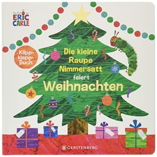 Die kleine Raupe Nimmersatt feiert Weihnachten