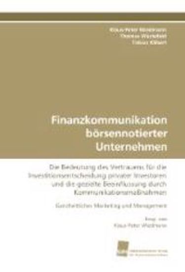 Finanzkommunikation börsennotierter Unternehmen