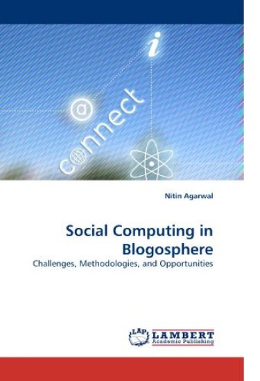 Social Computing in Blogosphere – Nitin Agarwal, kirjan kansikuva