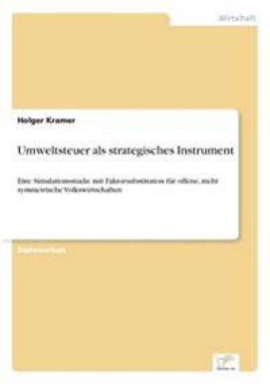 Umweltsteuer als strategisches Instrument