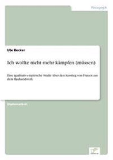 Ich wollte nicht mehr kämpfen (müssen)