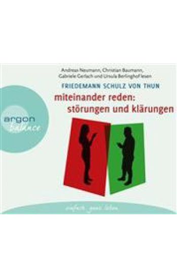 Miteinander reden Teil 1: Störungen und Klärungen