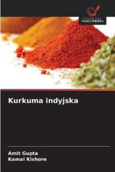 Kurkuma indyjska – Amit Gupta, kirjan kansikuva