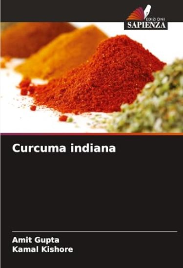 Curcuma indiana – Amit Gupta, kirjan kansikuva