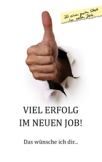 Viel Erfolg im neuen Job