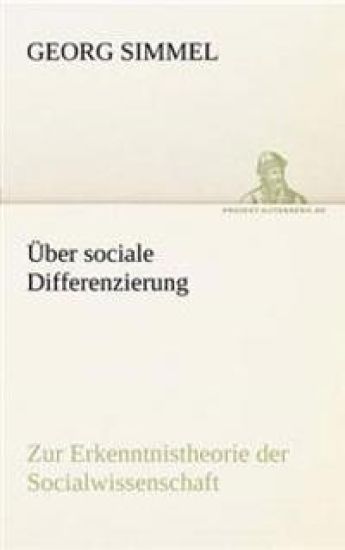 Uber Sociale Differenzierung