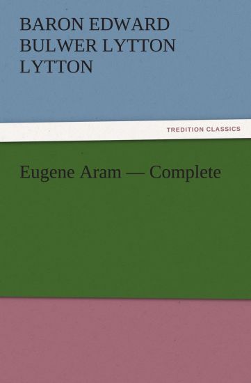 Eugene Aram - Complete