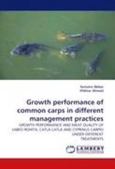 Growth performance of common carps in different management practices