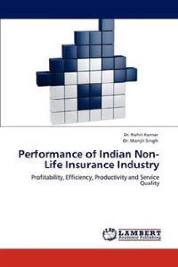 Performance of Indian Non-Life Insurance Industry – Manjit Singh, kirjan kansikuva