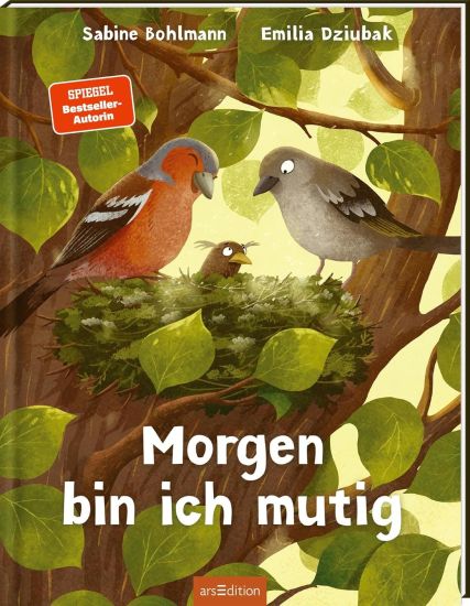 Morgen bin ich mutig – Sabine Bohlmann, kirjan kansikuva