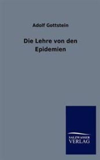 Die Lehre von den Epidemien