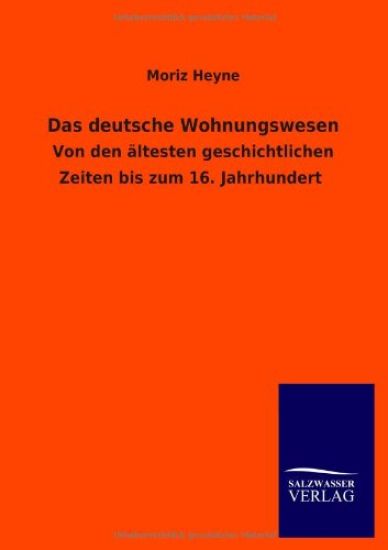 Das deutsche Wohnungswesen