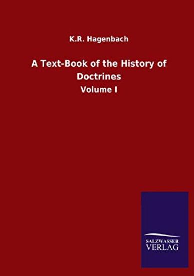 A Text-Book of the History of Doctrines