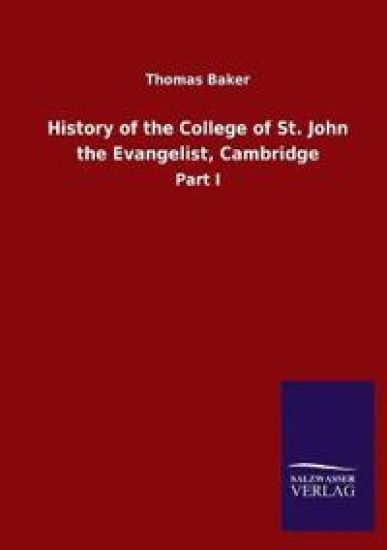 History of the College of St. John the Evangelist, Cambridge