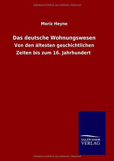 Das deutsche Wohnungswesen