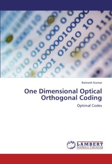 One Dimensional Optical Orthogonal Coding – Ratnesh Kumar, kirjan kansikuva