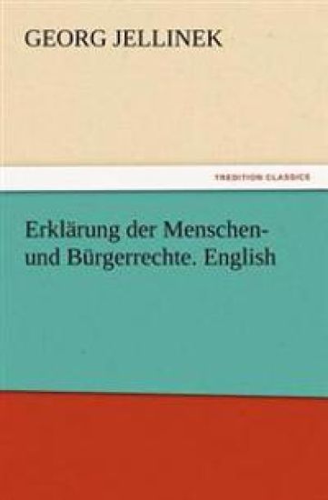 Erklärung der Menschen- und Bürgerrechte. English