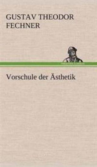 Vorschule Der Asthetik