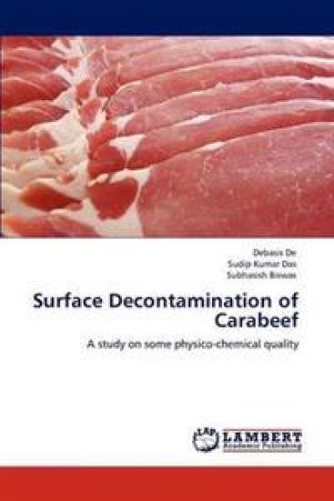 Surface Decontamination of Carabeef – Debasis De, kirjan kansikuva