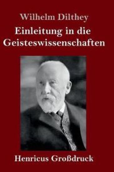 Einleitung in die Geisteswissenschaften (Großdruck)