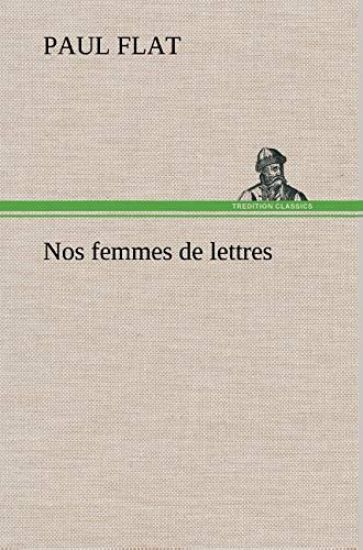 Nos femmes de lettres