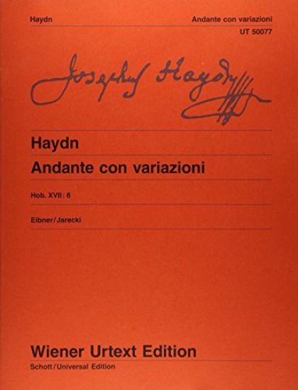ANDANTE CON VARIAZIONI F MINOR HOB XVII6