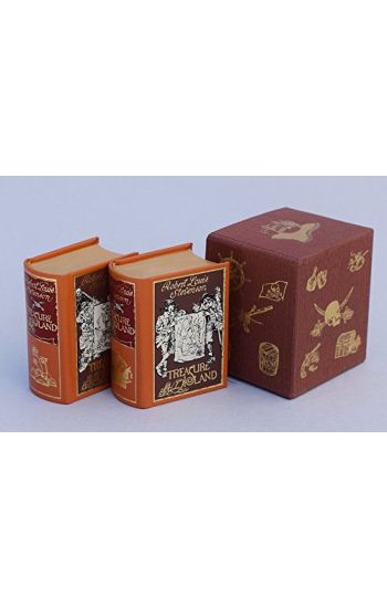 Treasure Island Minibook (2 Volumes) - Limited Gilt-Edged Edition