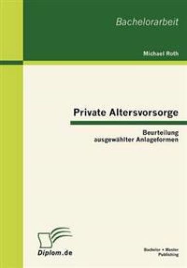 Private Altersvorsorge