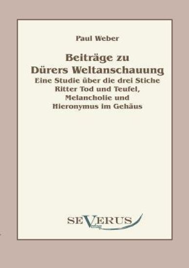Beiträge zu Dürers Weltanschauung