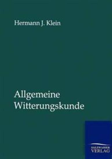 Allgemeine Witterungskunde