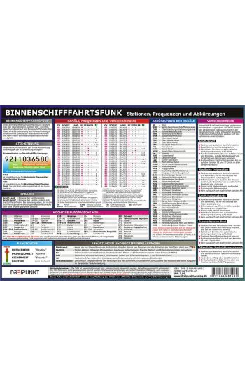 Info-Tafel Binnenschifffahrtsfunk