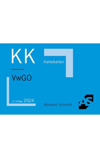 Karteikarten VwGO