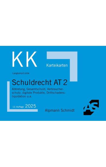 Karteikarten Schuldrecht AT 2