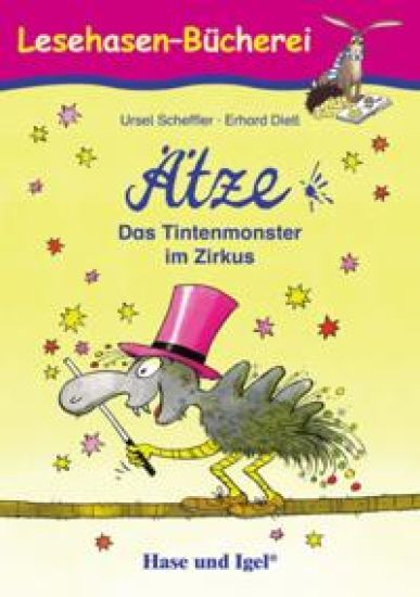 Ätze - Das Tintenmonster im Zirkus – Ursel Scheffler, kirjan kansikuva