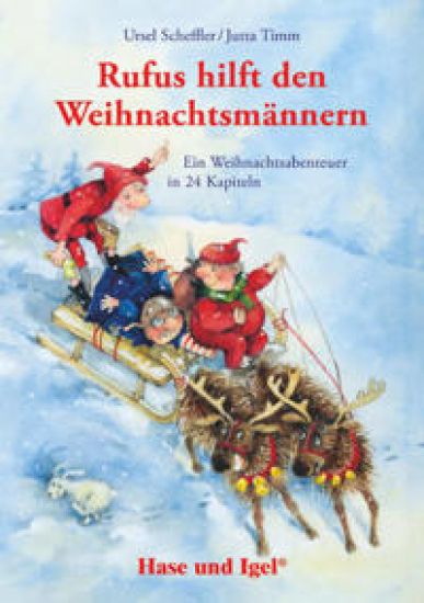Rufus hilft den Weihnachtsmännern - Schulausgabe – Ursel Scheffler, kirjan kansikuva